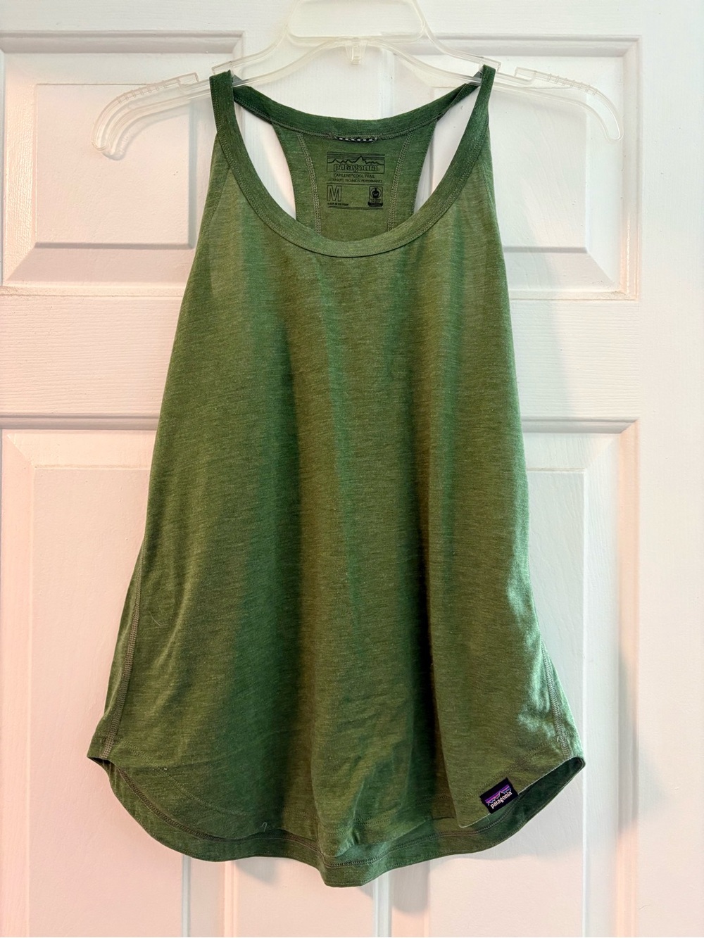 Patagonia Olive Green Racerback Tank